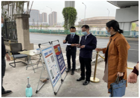 重庆市民政局副局长蔡祥东到巴南区检查清明祭扫和疫情防控安全工作